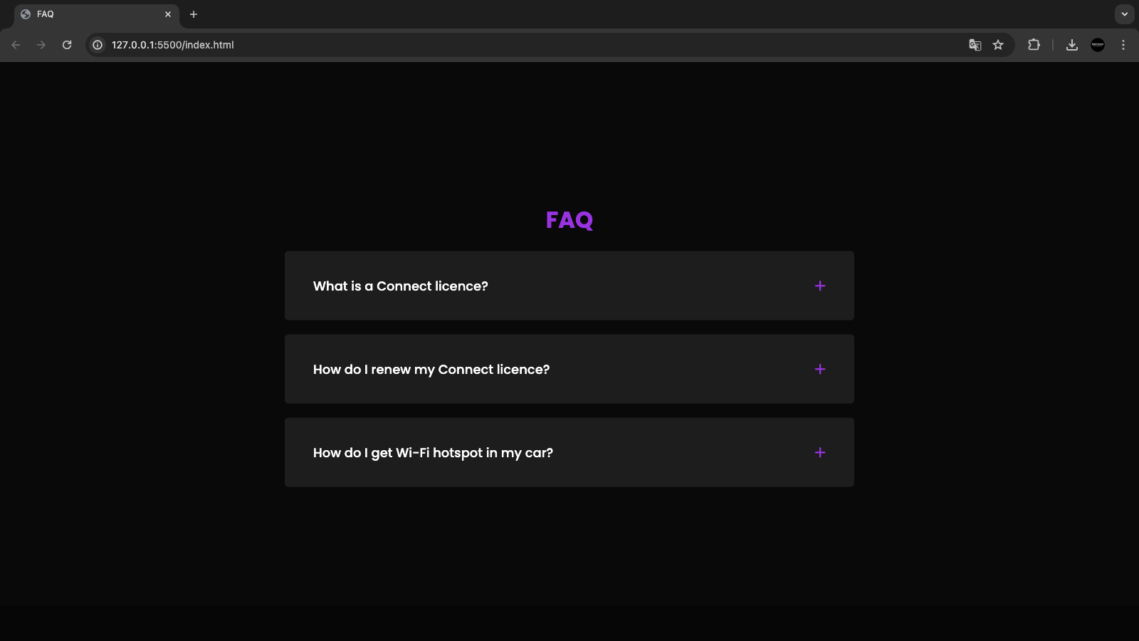 FAQ